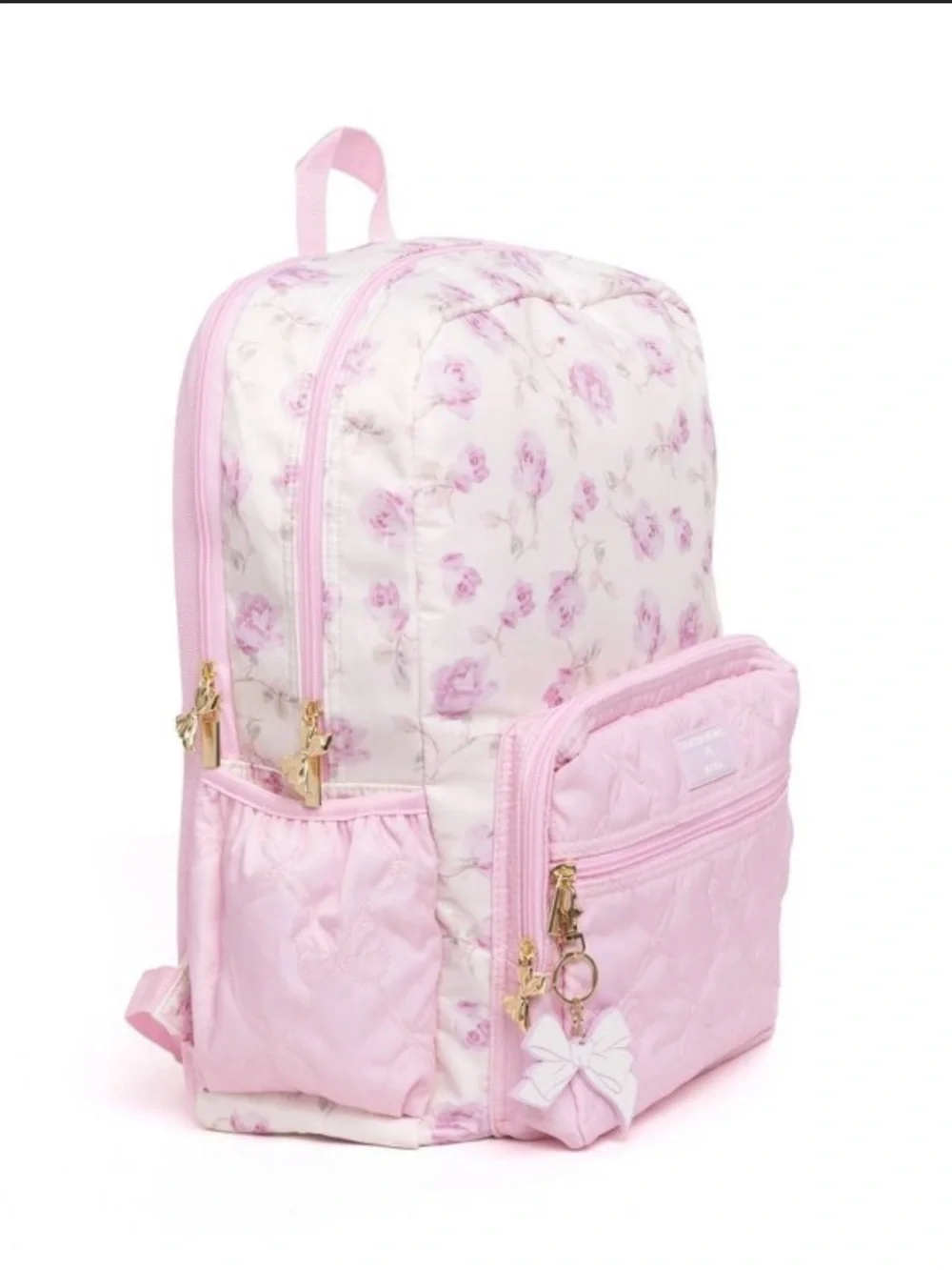 LoveShackfancy x Target Yoobi Ribbon Rosa Backpack Sterling Dusk